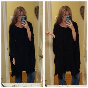 Free People FP Beach Oversized Poncho